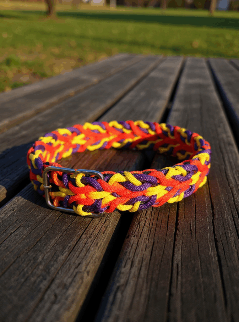Sundance Custom Paracord Pet Collar