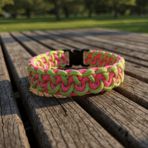 Cat Scratch Fever Custom Paracord Pet Collar