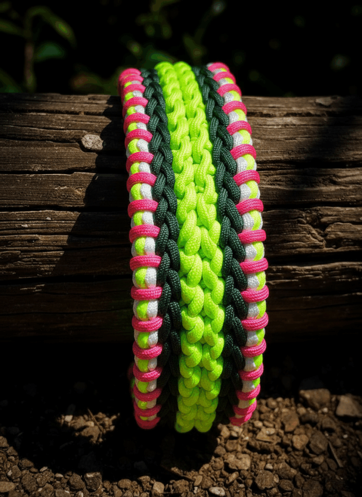 Glow Getter Custom Paracord Pet Collar
