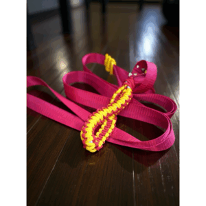 Custom made paracord dog harness